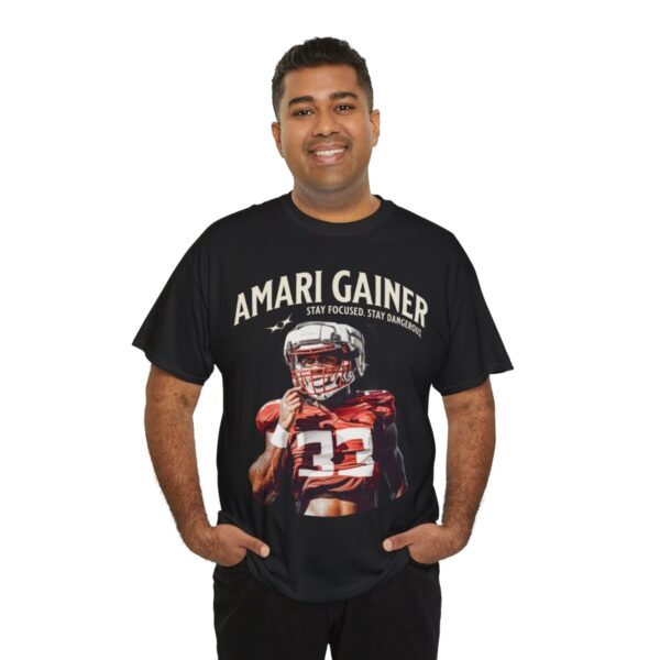 Amari Gainer - Focused 'N Dangerous Tee - Image 8